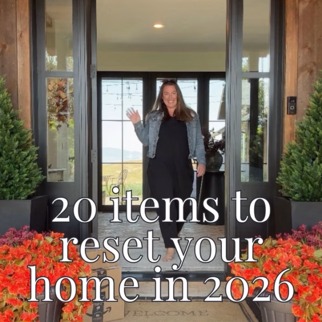 🔗 Follow + comment “yes please” for the links to this whole list! These are some of your favorite items, ranked! These are the ones to bring into 2026 that will reset your space and make you feel like your home is put together (even when it’s not 😉).

FYI - you have to follow, otherwise IG will block my message due to privacy settings.

https://liketk.it/5INCZ LinkDM *244*