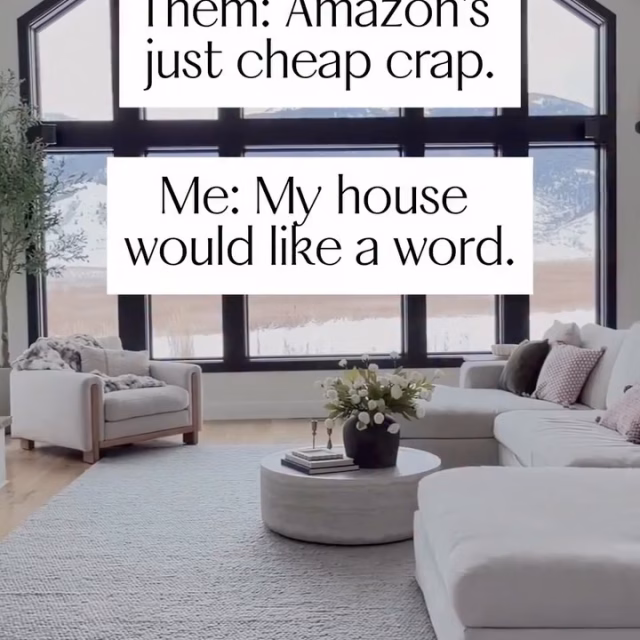 Follow + comment ✨yes please✨ and I’ll send you the links!

Them: “Amazon is just cheap crap.”

Me: ….

Because some of my favorite home pieces are from there. These are the finds that look elevated, feel intentional, and somehow make a room feel more pulled together.

Proof you don’t need a designer budget to get the look.

amazon home finds, designer look for less, affordable home decor, elevated home style, neutral home inspiration, smart home shopping
https://amzlink.to/az0uvpLLJ6RvD LinkDM *370*