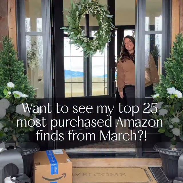 Follow + comment ✨march✨ and I’ll send you the links!

Want to see my top 25 most purchased Amazon finds from March?! These are the ones everyone was adding to cart, saving, and messaging me about all month, and honestly, I get why.

Practical, elevated, and actually worth it.

amazon home finds, march favorites, monthly top sellers, affordable home decor, elevated home style, smart home shopping

https://amzn.to/4c3rBKO LinkDM *416*