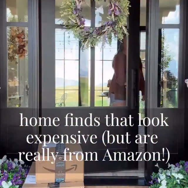 🔗 Follow + comment ✨expensive✨ and I’ll send you the links to these finds.

Home pieces that look expensive… but are actually from Amazon. The kind of finds that make people do a double take and ask where you got them.

Timeless, elevated, and way more budget-friendly than they look!!
amazon home finds, designer look for less, affordable home decor, elevated home style, neutral home inspiration, smart home shopping

https://amzlink.to/az0SwpFK42yRP LinkDM *358*