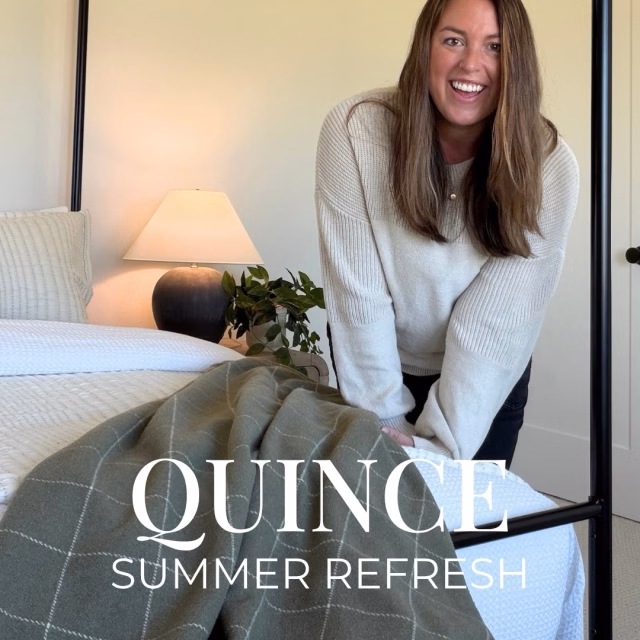 Comment BEDDING and I’ll send you all the details to this neutral bedroom refresh

I’ve been slowly refreshing our bedroom for spring and wanted it to feel really calm, light, and layered… and this bedding from Quince is exactly that 🤍

The quality is so good, everything feels soft and breathable, and I love how the whites and creams make the whole space feel brighter and more put together!

If you’ve been wanting that cozy, elevated bedroom look, this is such an easy place to start

Comment BEDDING and I’ll send everything straight to your DMs or you can shop it all in my LTK Shop here: https://liketk.it/692EF

#QuincePartner @onequince #ltkhome #liketkit @shop.ltk

LinkDM *452*