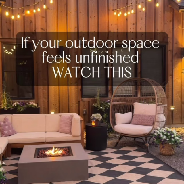 Comment ✨outdoor✨ and I’ll send everything to you via DM.
If your outdoor space feels unfinished, don’t assume you need all new furniture. In my experience, it’s usually a handful of thoughtful pieces that make everything click. A little warmth, a little texture, and a few practical upgrades can completely change how the space feels.
These are the outdoor finds I’d start with first.

LinkDM *598* https://liketk.it/6howc