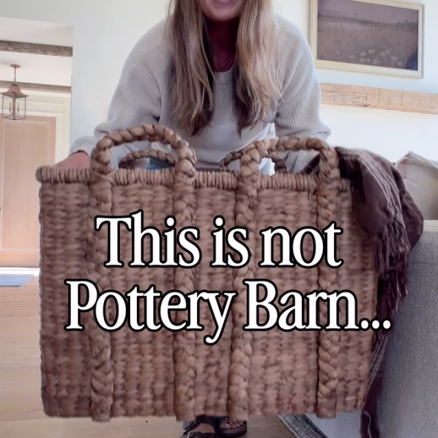 Mention ✨ BASKET ✨ and I’ll send you all the info! This is NOT Pottery Barn... this is a designer-inspired basket that’s absolutely enormous, high-quality, and has other sizes available! This is perfect for blanket storage and organization in our living room 🫶🏼

Type BASKET below and I’ll send it over to you 😘 And follow along for all the best home decor and Amazon home finds — I’m honored to decorate our homes together! (PS if you’re not following my message may not come through — you can always head to my bio and click on the tappable picture too if you prefer!)

https://liketk.it/6iqFd LinkDM *627*