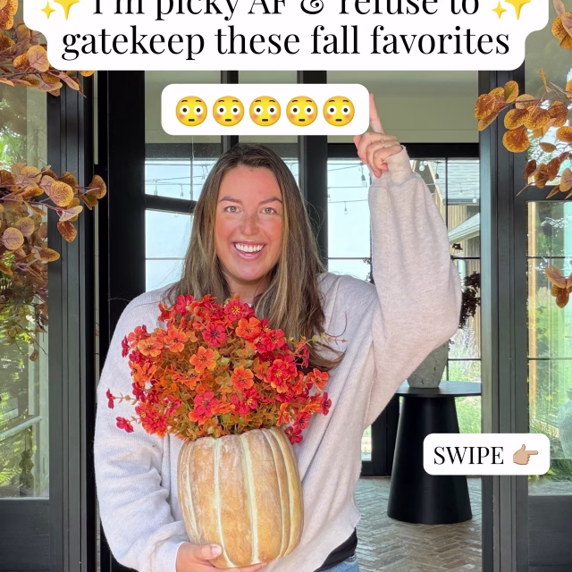 Mention ✨FALL✨ and I’ll send everything to you via DM. PS - you have to be following to be able to see my message!

I ordered a genuinely embarrassing amount of fall decor this season and sent most of it right back 🍁 These are the ones that stayed.

I’m picky to the point of being annoying about it, but that’s sort of the whole point — I’d rather do the ordering and returning so you don’t have to.

Follow @rushtonhome for more of the best fall finds and affordable home decor. It’s an honor to decorate our homes together!! 🤍

https://liketk.it/6iHjn LinkDM *647*