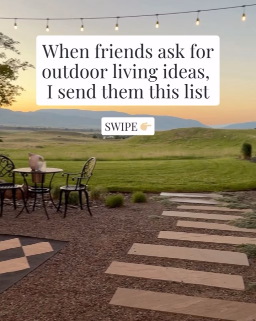 Follow + comment ✨outdoor✨ and I’ll send you the links!

When friends ask for outdoor living ideas, this is the list I send. Simple pieces that make a patio or backyard feel more pulled together, comfortable, and actually usable.

Nothing complicated, just thoughtful finds that make you want to sit and stay awhile.

outdoor living ideas, patio decor, backyard refresh, outdoor furniture, walmart home finds, affordable outdoor decor

 https://liketk.it/61aXp LinkDM *397*