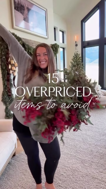 Mention ✨CHRISTMAS✨ and I’ll send everything to you! Make sure you’re following @rushtonhome first so Instagram will show you my message!

15 overpriced Christmas items to avoid, and exactly what I’d buy instead 🎄 Same holiday magic, none of the designer markup.

And yes, I know it’s August! These sell out so fast — last year so many of you were frustrated by October and November when everything was already gone. I’d so much rather share them while they’re still available... Here’s what I do: grab them now, store them away and don’t think about them again until November!

Join the party over here at @rushtonhome for the BEST home decor and Amazon home finds! It’s an honor to curate our homes together!! 🤍

https://liketk.it/6ln0Q LinkDM *666*