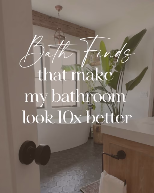🔗 Follow + comment BATH for the links to all these home finds that have made my bathrooms feel so 👏🏼 much 👏🏼 better👏🏼 

Just a reminder, you have to follow first if you want my DM to come through — otherwise IG will block it. 

Let me know if you have any questions about any of these in the comments!

Xoxo,
Hannah

#bathdesign #bathroomdecor #masterbath #guestbath #funtionalfinds @amazonhome @target

https://liketk.it/5JZzD LinkDM *253*