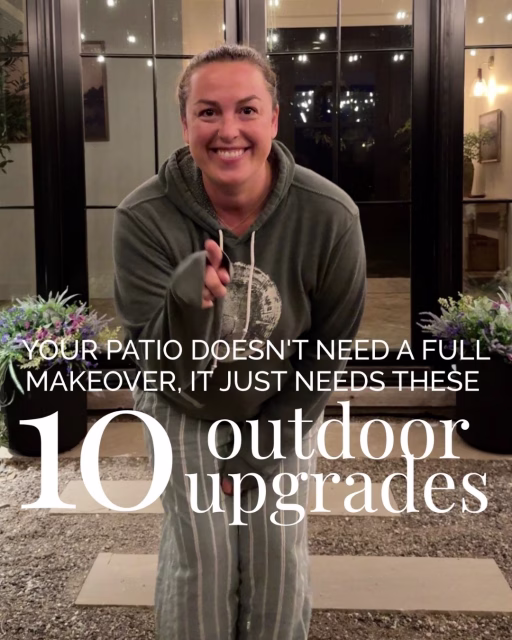 Comment ✨outdoor✨ and I’ll send everything to you via DM.

You don’t need to rip out your patio and start over to love it again. I’ve found that a few really good pieces can completely change how the space looks and, more importantly, how often you actually use it.

These are the outdoor upgrades I’d start with every single time.

https://liketk.it/6hoAV LinkDM *599*