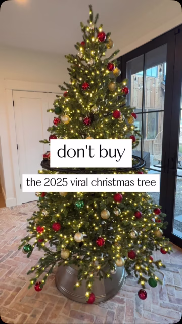 I grew up in a real Christmas tree home, so I’m reeeeal picky when it comes to faux trees. This one is a winner. Comment ✨TREE✨ and I’ll send everything to you.🎄 PS - make sure you’re following @rushtonhome for my message to be visible!

This one is the one I’d buy again, and I’d rather tell you now than in December when you’re already committed — plus this one is back in stock finally (for now). You can see so clearly why this one is so much better! The other one feels so fake and this one looks so much more realistic with delicate, sewn in lights and it’s sooo much fuller!

And yes, I know it isn’t even officially fall yet. Trees genuinely start selling out in September, so consider yourself warned!

Follow along for more finds worth buying (and the ones that really aren’t) 😘 I got you girl!

https://liketk.it/6mjGm LinkDM *671*