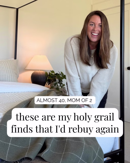 Mention ✨HOLY GRAIL✨ and I’ll send everything to you via DM. PS - make sure you’re following @rushtonhome for my message to be visible!

Almost 40, two kids, and at this point I know exactly what I’d rebuy without thinking twice about it. These are those things.

No trends on this list. Just the stuff that earned a permanent spot after years of me trying (and returning) everything else.

Follow along for more of my actual tried-and-true favorites!!

https://liketk.it/6lKgW LinkDM *673*