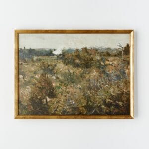24″ x 18″ Landscape Study Framed Wall Canvas Antique Gold – Threshold™ designed with Studio McGee