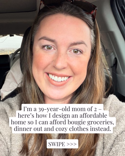 🔗 Follow + comment ✨affordable✨ and I’ll send you the pieces I always start with.

I’m a 39-year-old mom of two, and this is how I design an affordable home so I can spend on the things that matter to me — bougie groceries, dinner out, and cozy clothes instead.

It’s not about cutting corners. It’s about choosing timeless basics, layering thoughtfully, and making smart swaps that give you the look without draining your budget.

You really can have an elevated home and still live well.

affordable home decor, designer look for less, budget friendly home, elevated home style, smart home shopping, timeless home pieces, real home inspiration

https://liketk.it/5UEYe LinkDM *338*