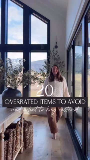 🔗 Follow + comment “yes please” and I’ll send you the list of what to skip and what to buy instead!

These are 20 overrated home items I see people overpay for all the time. I’m sharing the designer versions next to the ones I actually have in my home so you can see the price difference and why I chose the alternative.

Same look, same function, way better price. If you love a high-end look but don’t love wasting money, this one’s for you!

PS: you have to follow first or my message will show up blank!

https://liketk.it/5MwqX  LinkDM *273*