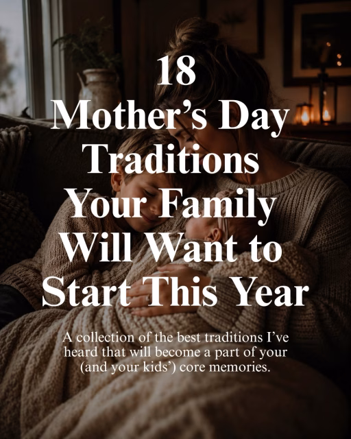 Now tell me your favorite Mother’s Day traditions in the comments, so we can make the list even longer 🤍

Let’s collect all the little things that make the day feel special so your kids will look back on and say, “That’s what Mother’s Day felt like.”

Or if you want a few simple ways to make your home feel extra thoughtful and put together for every day, comment “home” and I’ll send you some of my favorite finds.

❤️ Save this for when Mother’s Day gets closer
✨ Share it with a mama who deserves to feel celebrated this year

https://amzlink.to/az0lvVX5SHDbY LinkDM *450*