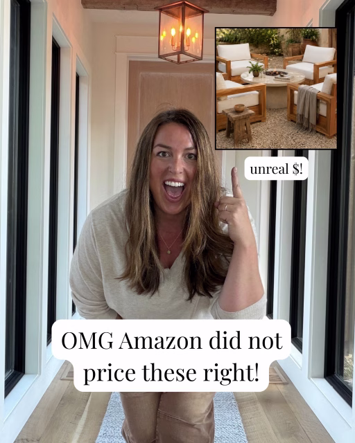 Message ✨ deals ✨ and I’ll send everything to you via DM.

OMG Amazon did not price these right! 😱 These look like they belong in a designer showroom, and the prices genuinely made me do a double take.

And just wait until you see #5.

Everything is also in a tappable post in my bio for those of you who hate commenting 😘

Follow @rushtonhome for the BEST home decor and Amazon home finds! It’s an honor to curate our homes together!! 🤍

https://amzlink.to/az0YjXsYJ385t LinkDM *612*