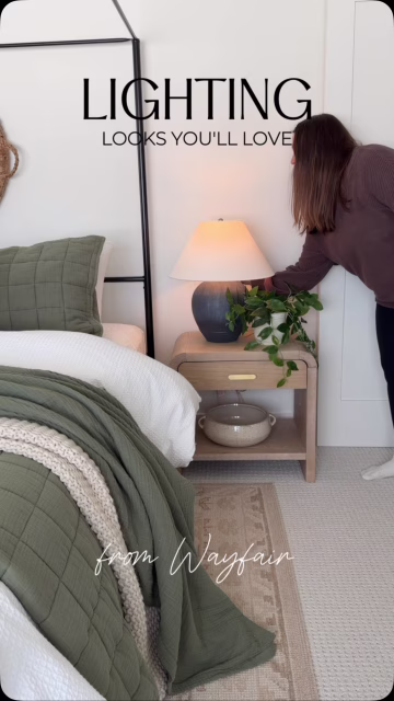 #ad ✨ Comment LIGHTING and I’ll send you every Wayfair light in this video

Lighting is the one thing I never cheap out on... it’s what makes a house feel finished. The lanterns above our tub, the pendant in the powder room, our dining room lights, and the bedroom lamps and lighted mirrors in the ADU. Every single one is from Wayfair, and they completely changed the feel of these spaces!

If a room feels “almost done” but you can’t figure out why, I promise it’s the lighting.

Comment LIGHTING and I’ll send everything straight to your DMs, or you can shop it all in my LTK.

@wayfair #WayfairPartner #Wayfair @shop.ltk #liketkit
https://liketk.it/6i4if LinkDM *623*
