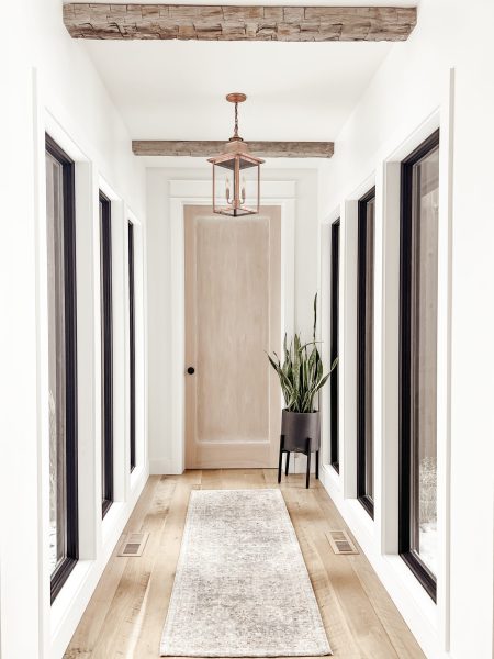 The Rushton House | Glass Hallway