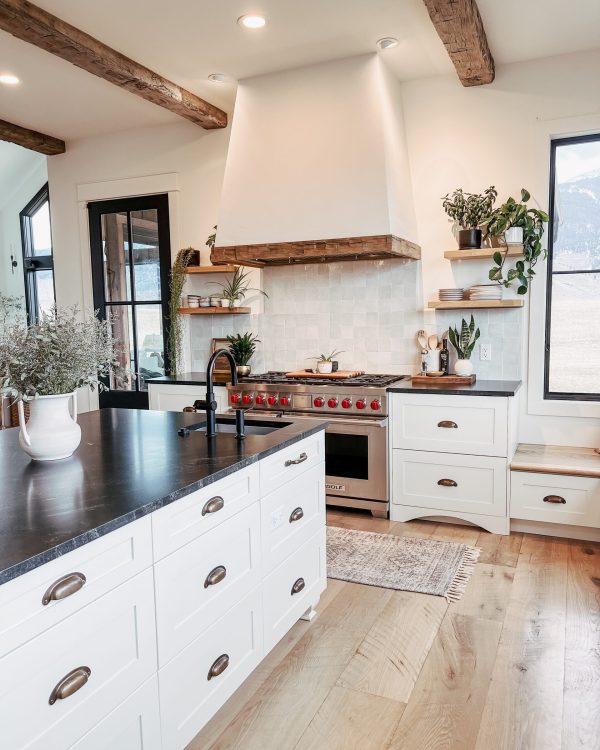 The Rushton House Kitchen Organic Modern